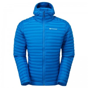 Montane Anti-Freeze Lite Hooded Dunjackor Herr Blå | OIV963QW