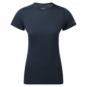 Montane Dart Lite T-shirt Dam Mörkblå | UBC1068PJ