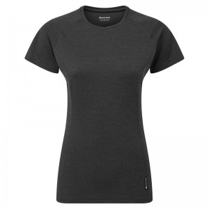 Montane Dart T-shirt Dam Svarta | RIO823LL