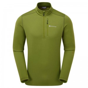 Montane Fury Zip Pull-On Skinna Herr Gröna | QPE4990XB