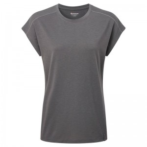 Montane Mira T-shirt Dam Mörkgrå | VQV9171BO