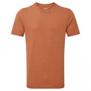 Montane Phase T-shirt Herr Mörkorange | YHG8865NI