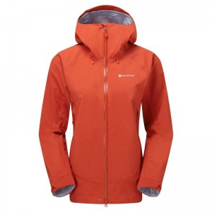 Montane Phase XT Vattentät Jacka Dam Orange Röda | QYW6216OW