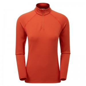 Montane Protium Lite Pull On Skinna Dam Orange Röda | RBY8923ZC