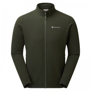 Montane Protium XT Fleecejackor Herr Mörkgröna | BVY5119WH