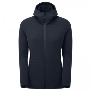 Montane Protium XT Hooded Fleecejackor Dam Mörkblå | MUE7718LG