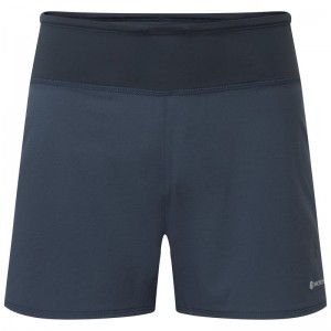 Montane Slipstream Twin Skin Trail Löpar Shorts Dam Mörkblå | TUZ2576OR