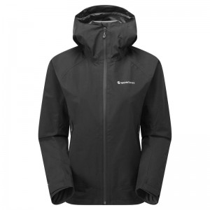 Montane Spirit Vattentät Jacka Dam Svarta | BBH196JH