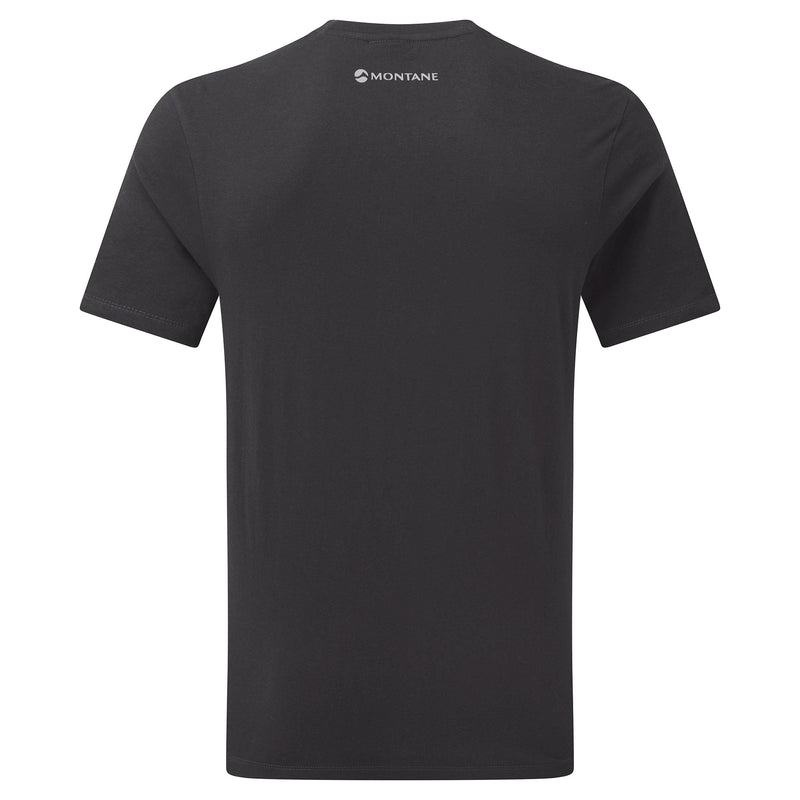 Montane Abstract Mountain T-shirt Herr Grå | JLQ883HT