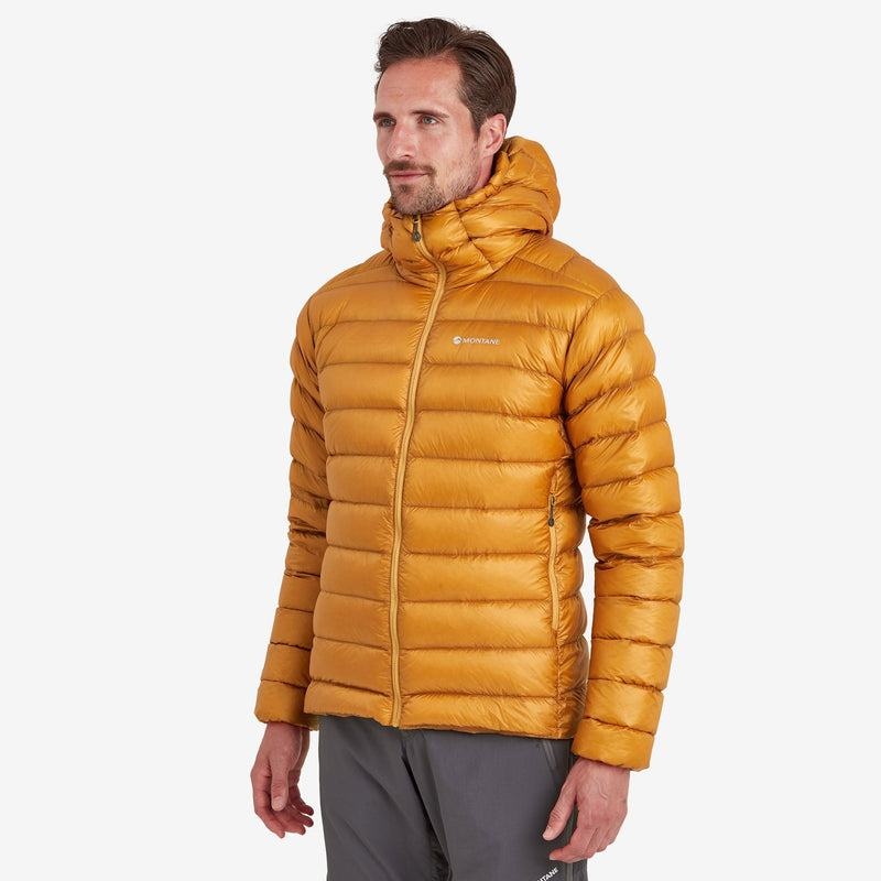 Montane Alpine 850 Lite Hooded Dunjackor Herr Orange | WTO1719WL