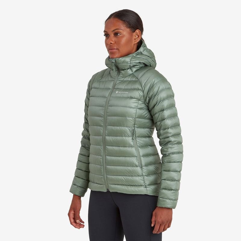 Montane Anti-Freeze Hooded Dunjackor Dam Grå Gröna | VLH164DC