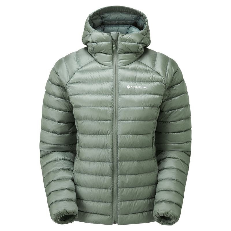 Montane Anti-Freeze Hooded Dunjackor Dam Grå Gröna | VLH164DC