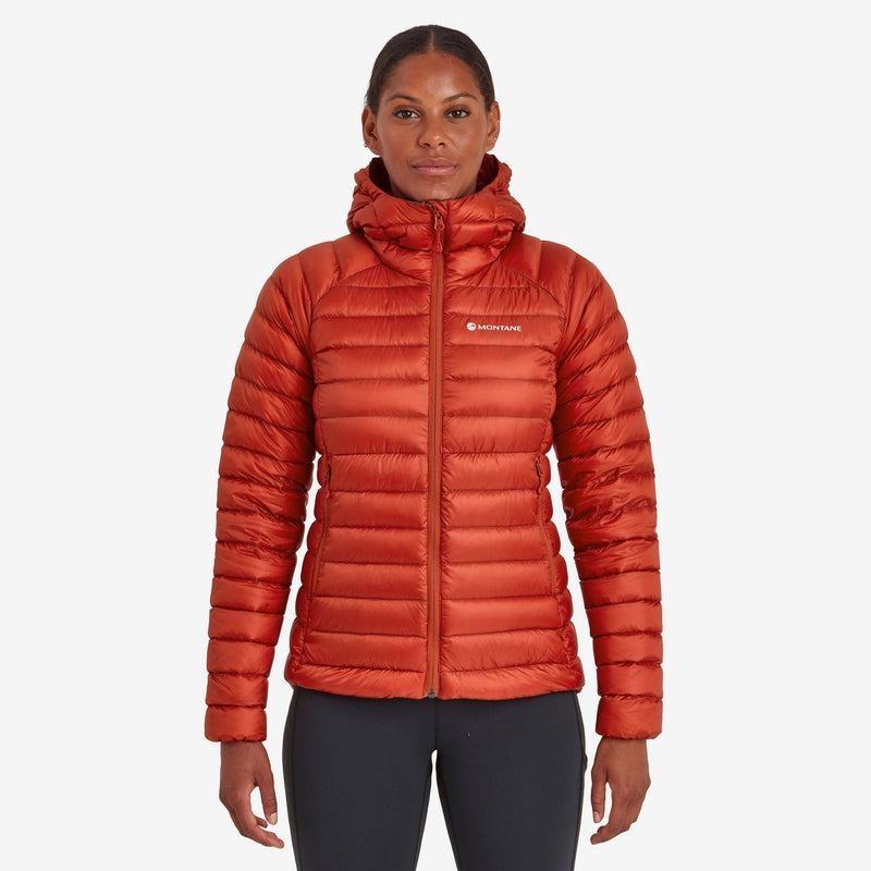 Montane Anti-Freeze Hooded Dunjackor Dam Orange Röda | PNY1082LY