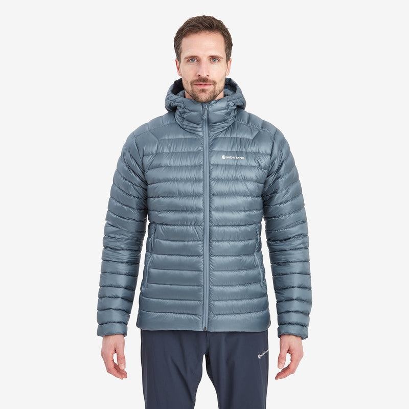 Montane Anti-Freeze Hooded Dunjackor Herr Grå Blå | YAV7880US