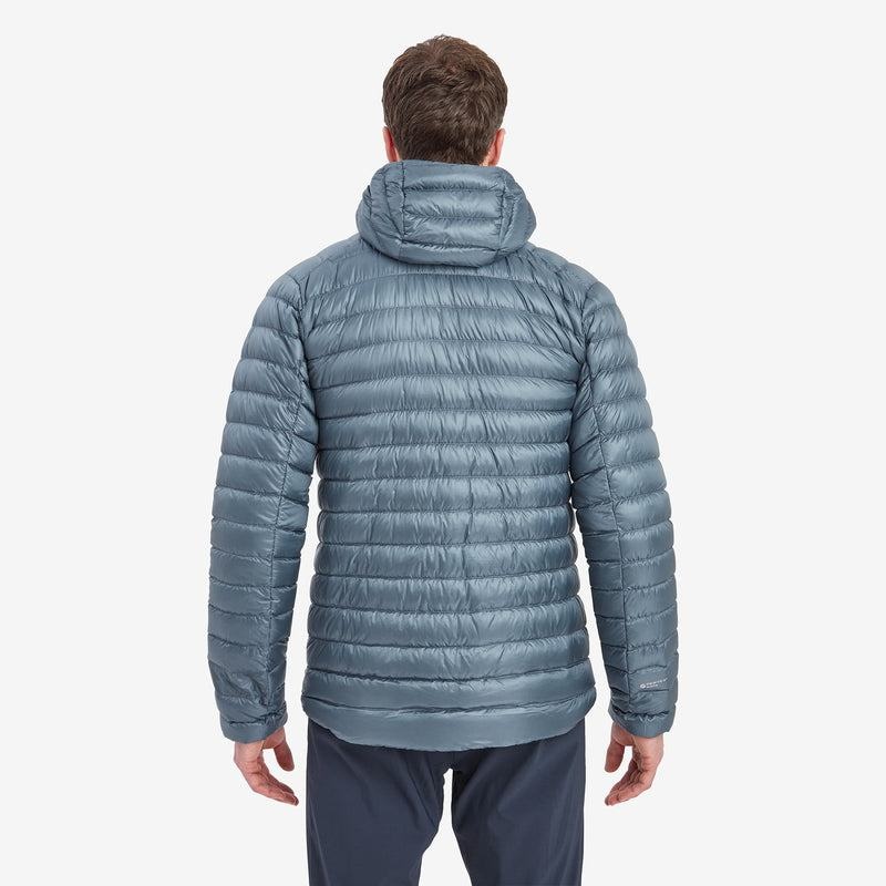 Montane Anti-Freeze Hooded Dunjackor Herr Grå Blå | YAV7880US