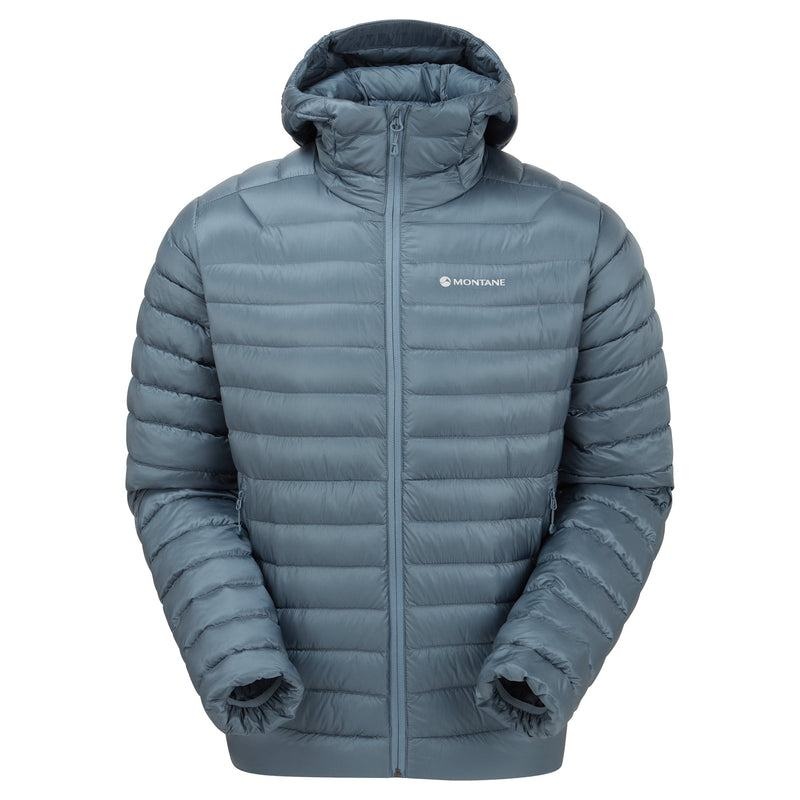 Montane Anti-Freeze Hooded Dunjackor Herr Grå Blå | YAV7880US