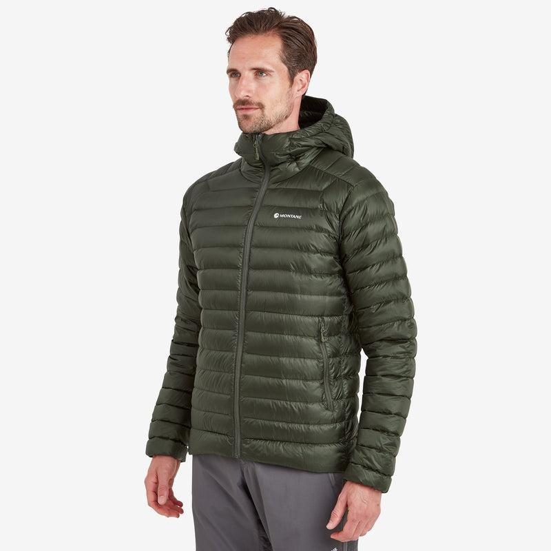 Montane Anti-Freeze Hooded Dunjackor Herr Mörkgröna | WHU3993FP