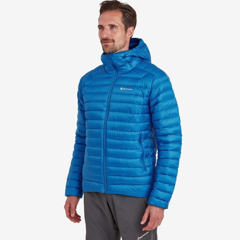 Montane Anti-Freeze Hooded Dunjackor Herr Blå | YNH9223LT