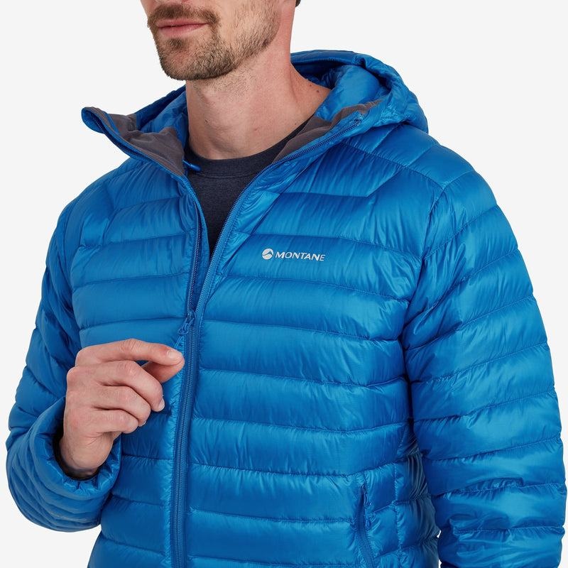 Montane Anti-Freeze Hooded Dunjackor Herr Blå | YNH9223LT