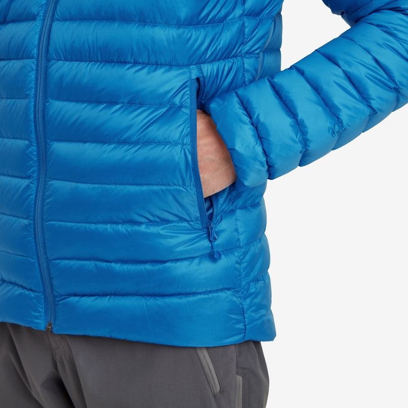 Montane Anti-Freeze Hooded Dunjackor Herr Blå | YNH9223LT