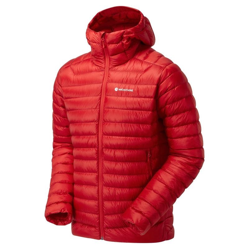 Montane Anti-Freeze Hooded Dunjackor Herr Röda | IYE8222FC