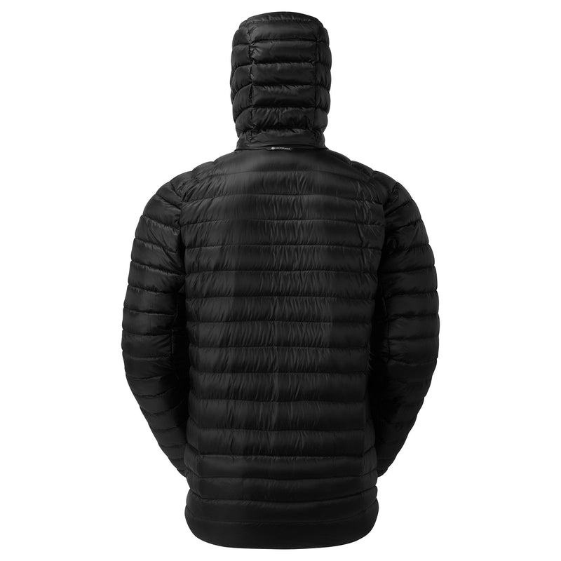 Montane Anti-Freeze Hooded Dunjackor Herr Svarta | QBA3934NH