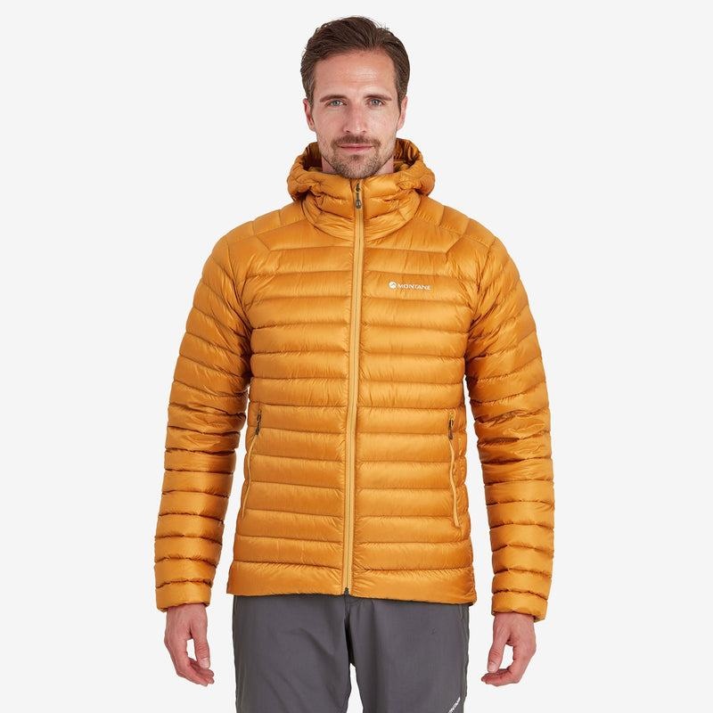 Montane Anti-Freeze Hooded Dunjackor Herr Orange | OMG7334NX