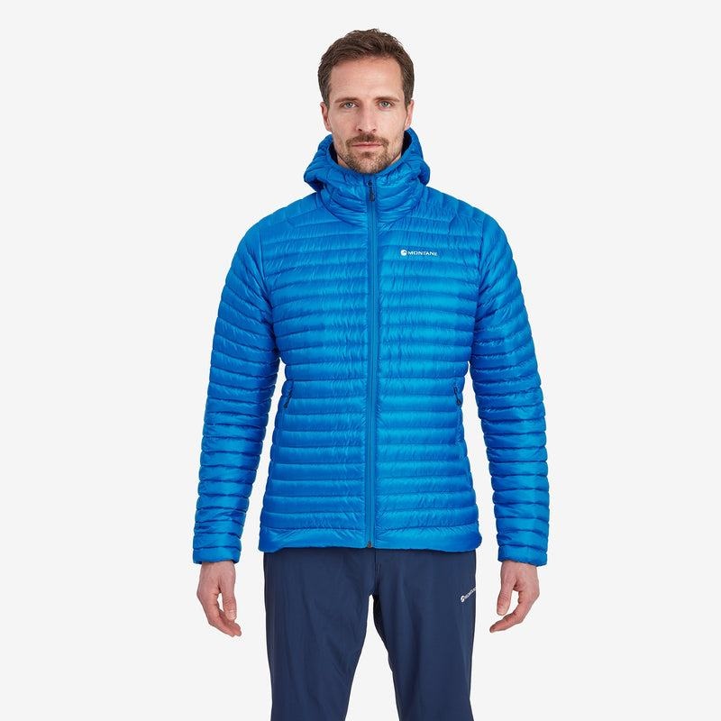 Montane Anti-Freeze Lite Hooded Dunjackor Herr Blå | OIV963QW