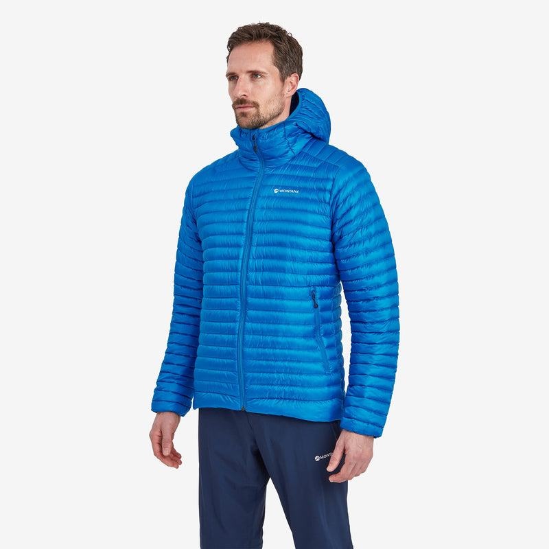 Montane Anti-Freeze Lite Hooded Dunjackor Herr Blå | OIV963QW