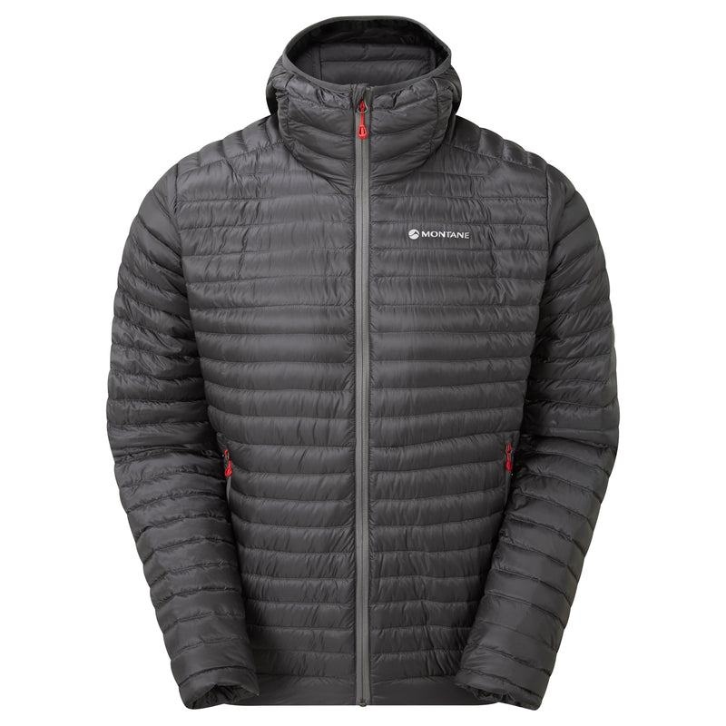 Montane Anti-Freeze Lite Hooded Dunjackor Herr Mörkgrå | UAG2566HD