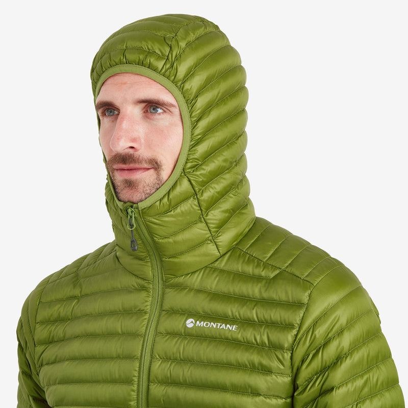 Montane Anti-Freeze Lite Hooded Dunjackor Herr Gröna | RBX289GA