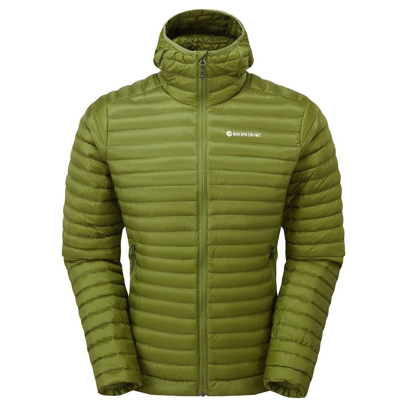 Montane Anti-Freeze Lite Hooded Dunjackor Herr Gröna | RBX289GA