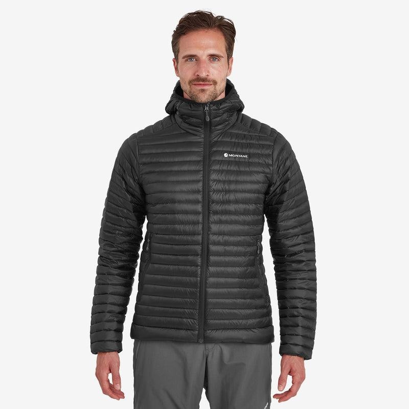 Montane Anti-Freeze Lite Hooded Dunjackor Herr Svarta | OHB210JF