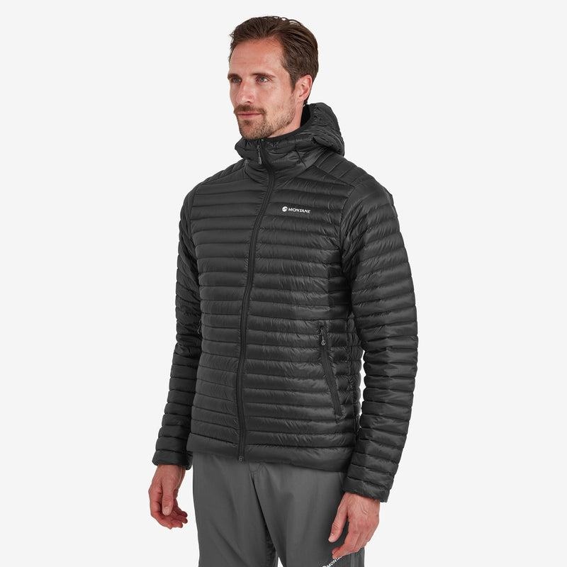 Montane Anti-Freeze Lite Hooded Dunjackor Herr Svarta | OHB210JF