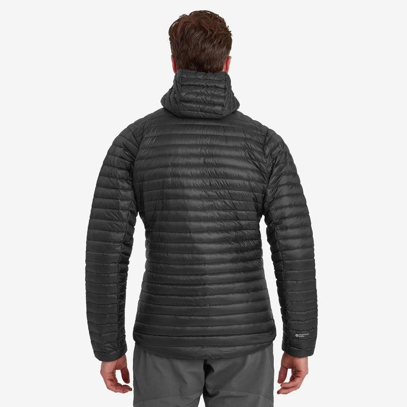 Montane Anti-Freeze Lite Hooded Dunjackor Herr Svarta | OHB210JF