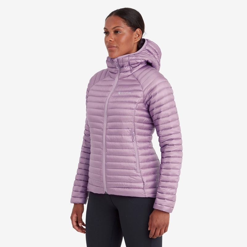 Montane Anti-Freeze Lite Hooded Dunjackor Dam Grå Lila | GFH4617YX