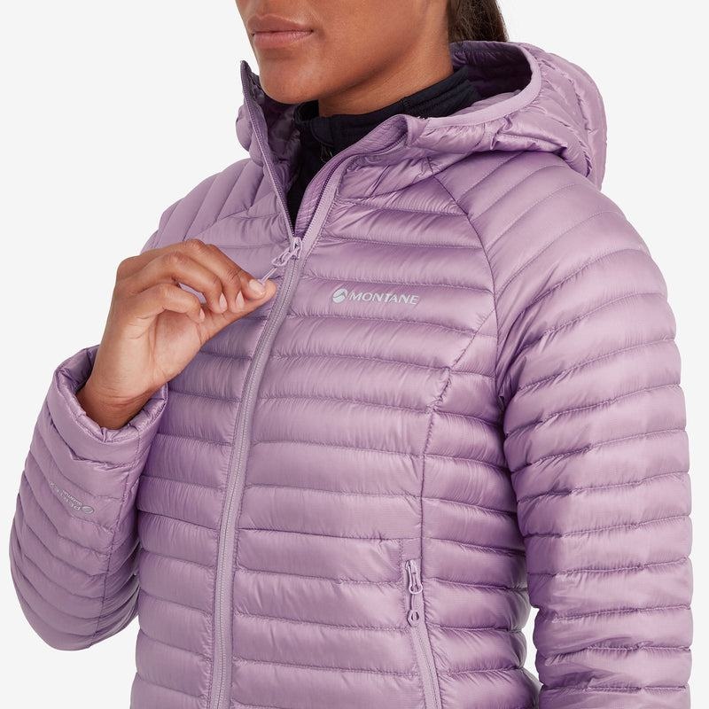 Montane Anti-Freeze Lite Hooded Dunjackor Dam Grå Lila | GFH4617YX