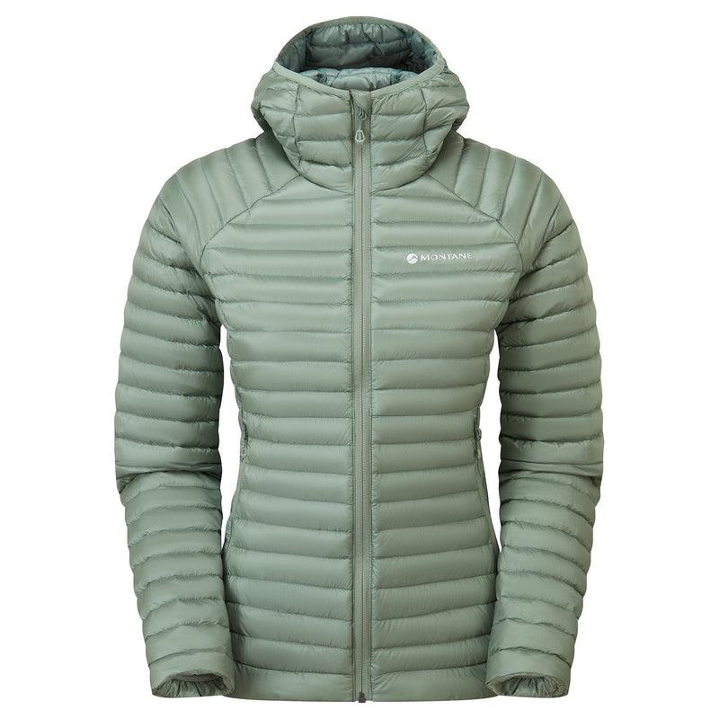 Montane Anti-Freeze Lite Hooded Dunjackor Dam Grå Gröna | XRD1298DC