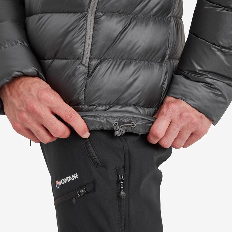 Montane Anti-Freeze XT Hooded Dunjackor Herr Mörkgrå | QKH2678BO