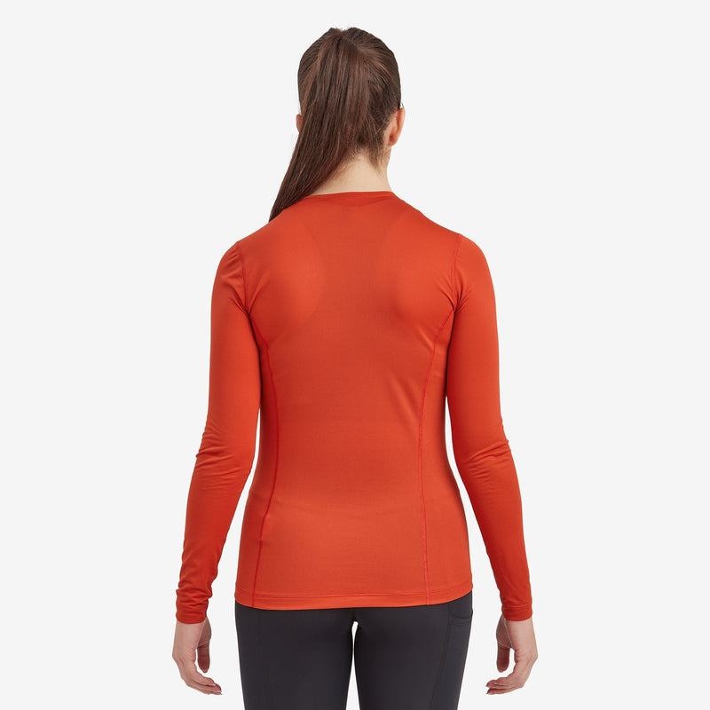 Montane Dart Lite Long Sleeve T-shirt Dam Orange Röda | NRQ778SW