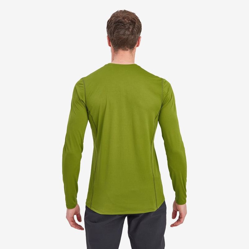 Montane Dart Lite Long Sleeve T-shirt Herr Gröna | YJN5643EA