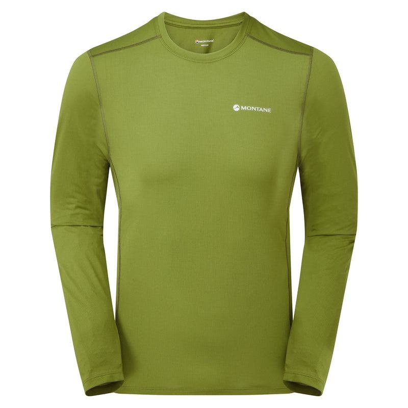 Montane Dart Lite Long Sleeve T-shirt Herr Gröna | YJN5643EA