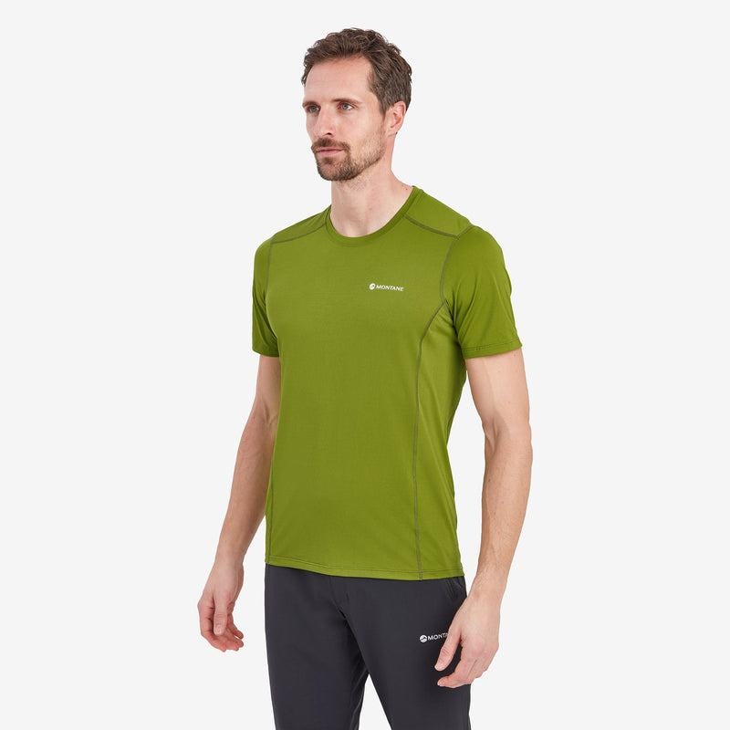 Montane Dart Lite T-shirt Herr Gröna | GGZ3392XN