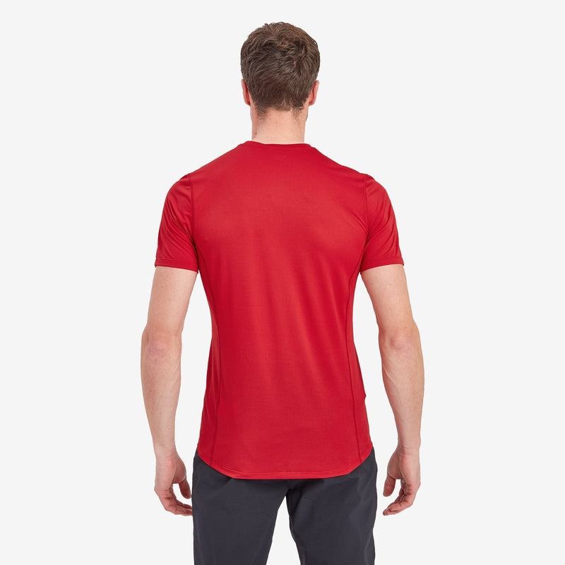 Montane Dart Lite T-shirt Herr Mörkröda | YEY127JH