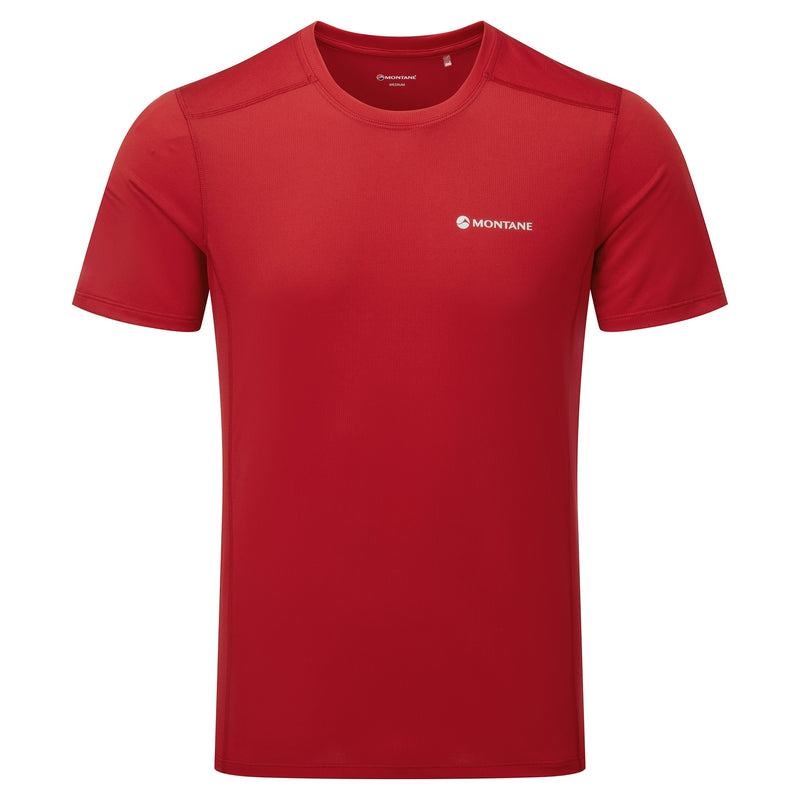 Montane Dart Lite T-shirt Herr Mörkröda | YEY127JH