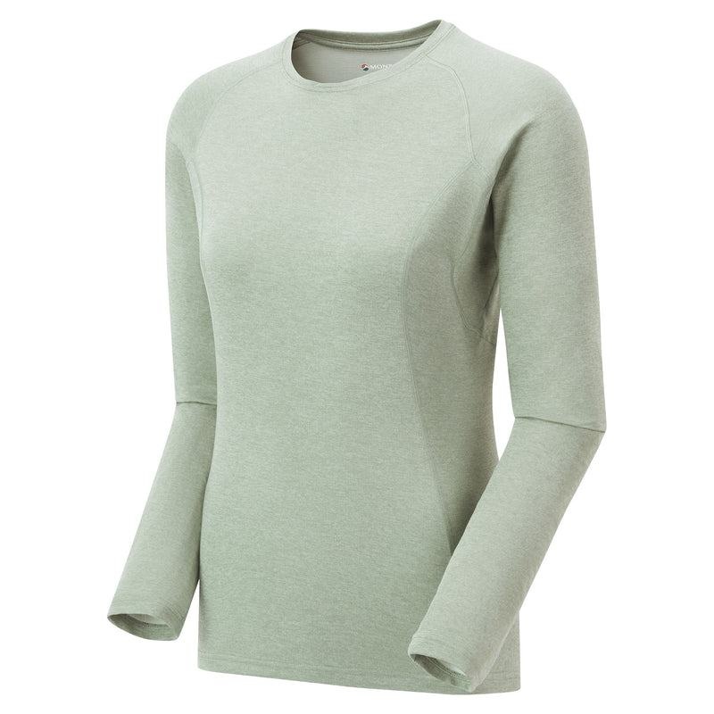 Montane Dart Long Sleeve T-shirt Dam Grå Gröna | MXN971FV