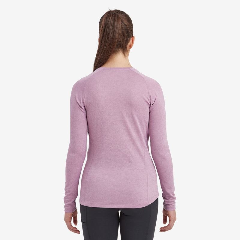 Montane Dart Long Sleeve T-shirt Dam Grå Lila | JJY9386FF