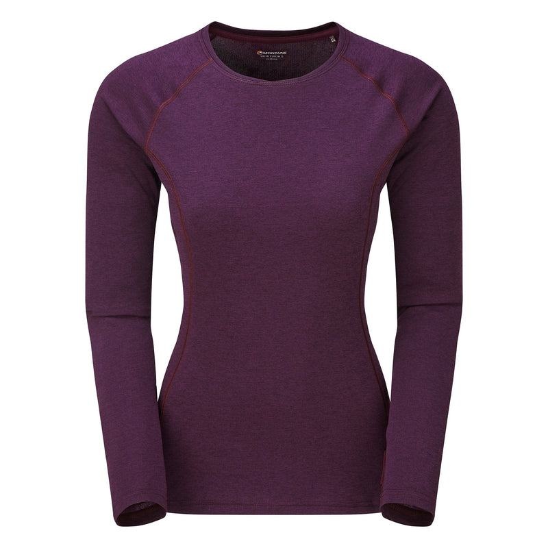 Montane Dart Long Sleeve T-shirt Dam Lila | PUN886BV