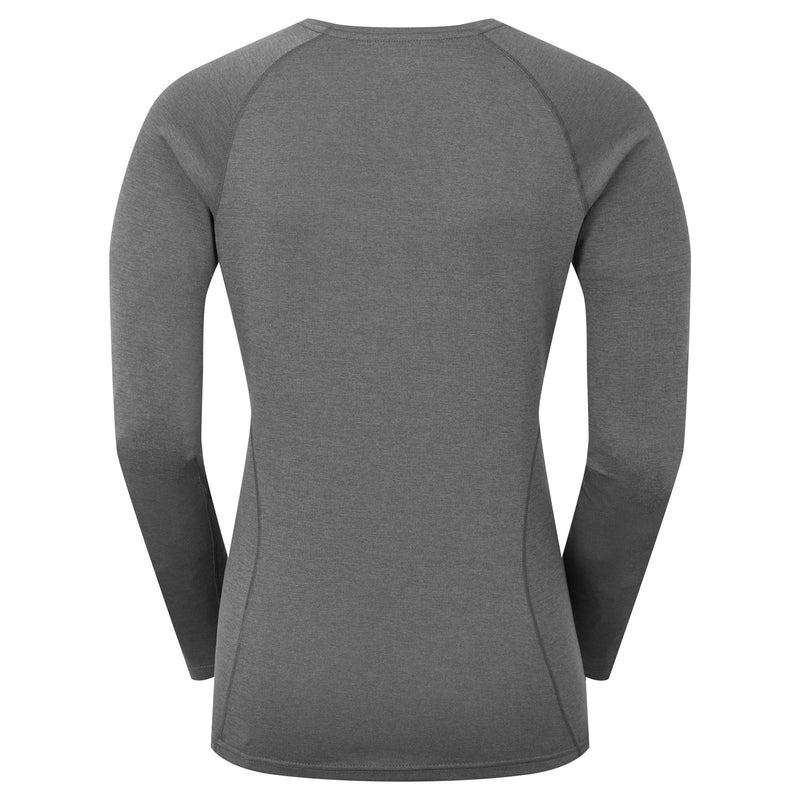 Montane Dart Long Sleeve T-shirt Dam Mörkgrå | QZG8943ZL