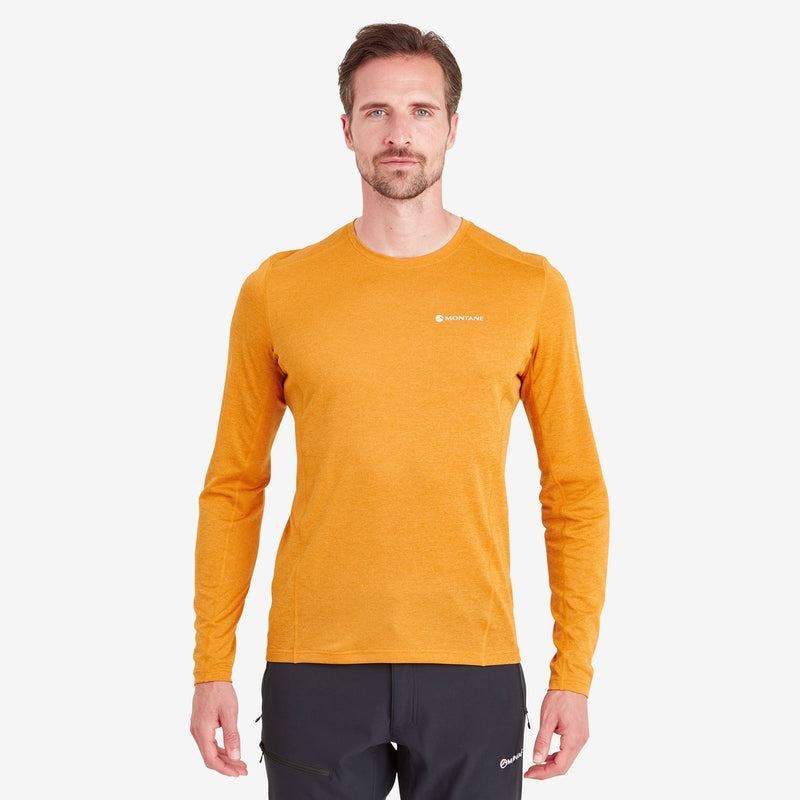 Montane Dart Long Sleeve T-shirt Herr Orange | PQP1579BG